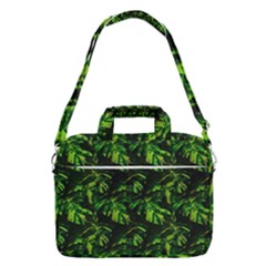 Jungle Camo Tropical Print Macbook Pro Shoulder Laptop Bag (large) by dflcprintsclothing