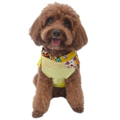 Yellow Floral Aesthetic Dog Sweater by designsbymallika