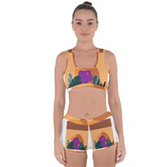 Girl Power Racerback Boyleg Bikini Set by designsbymallika