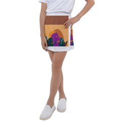 Girl Power Kids  Tennis Skirt by designsbymallika