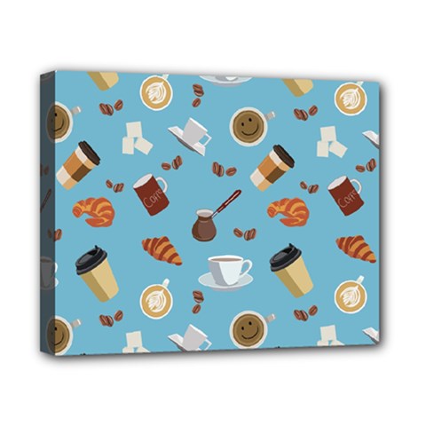 Coffee Time Canvas 10  X 8  (stretched) by SychEva