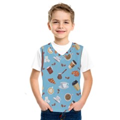 Coffee Time Kids  Basketball Tank Top by SychEva