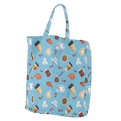 Coffee Time Giant Grocery Tote by SychEva