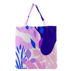 Aquatic Surface Patterns-04 Grocery Tote Bag by Designops73