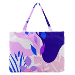 Aquatic Surface Patterns-04 Zipper Medium Tote Bag by Designops73