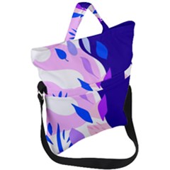 Aquatic Surface Patterns-04 Fold Over Handle Tote Bag by Designops73