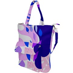 Aquatic Surface Patterns-04 Shoulder Tote Bag by Designops73