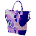 Aquatic Surface Patterns-04 Buckle Top Tote Bag View1