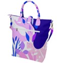 Aquatic Surface Patterns-04 Buckle Top Tote Bag View2