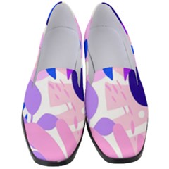 Aquatic Surface Patterns-04 Women s Classic Loafer Heels