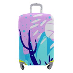 Aquatic Surface Patterns Luggage Cover (small) by Designops73