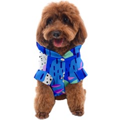 Aquatic Surface Patterns Dog Coat