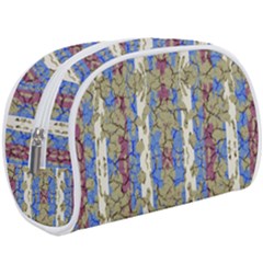 Ornament Striped Textured Colored Pattern Make Up Case (large)