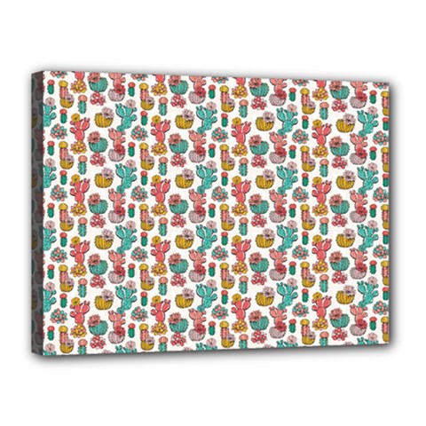 Cactus Love Canvas 16  X 12  (stretched) by designsbymallika