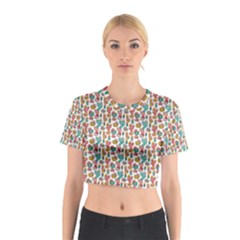 Cactus Love Cotton Crop Top by designsbymallika