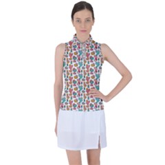 Cactus Love Women s Sleeveless Polo Tee by designsbymallika