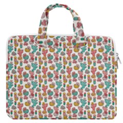 Cactus Love Macbook Pro Double Pocket Laptop Bag (large)