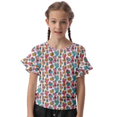 Cactus Love Kids  Cut Out Flutter Sleeves