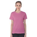 Aurora Pink Women s Cotton Tee View1