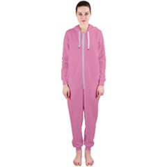 Aurora Pink Hooded Jumpsuit (ladies)  by FabChoice