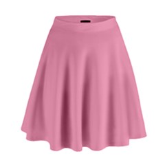 Aurora Pink High Waist Skirt by FabChoice