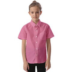 Aurora Pink Kids  Short Sleeve Shirt