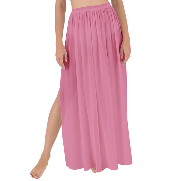 Aurora Pink Maxi Chiffon Tie-Up Sarong