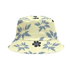 Folk Flowers Art Pattern Floral  Surface Design  Seamless Pattern Bucket Hat by Eskimos