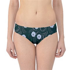 Folk Flowers Art Pattern Floral  Surface Design  Seamless Pattern Hipster Bikini Bottoms by Eskimos