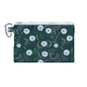 Folk flowers art pattern Floral  surface design  Seamless pattern Canvas Cosmetic Bag (Medium) View1