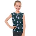 Folk flowers art pattern Floral  surface design  Seamless pattern Kids  Mesh Tank Top View1