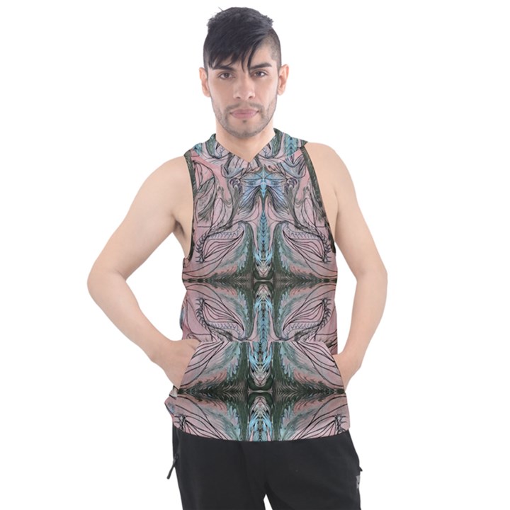 Sewn Repeats Men s Sleeveless Hoodie