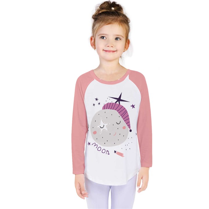 Moon Kids  Long Sleeve Tee