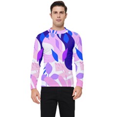 Aquatic Surface Patterns Men s Long Sleeve Rash Guard