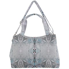 Liberty Inspired Symmetry Double Compartment Shoulder Bag by kaleidomarblingart