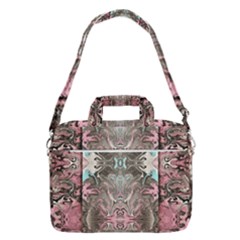 Marbling Arabesque Macbook Pro Shoulder Laptop Bag (large)