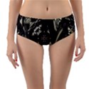 Honey Glazed Cross Reversible Mid-Waist Bikini Bottoms View1