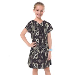 Honey Glazed Cross Kids  Drop Waist Dress by MRNStudios