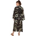 Honey Glazed Cross Maxi Kimono View2