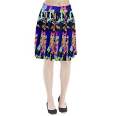 Neon Aggression Pleated Skirt by MRNStudios