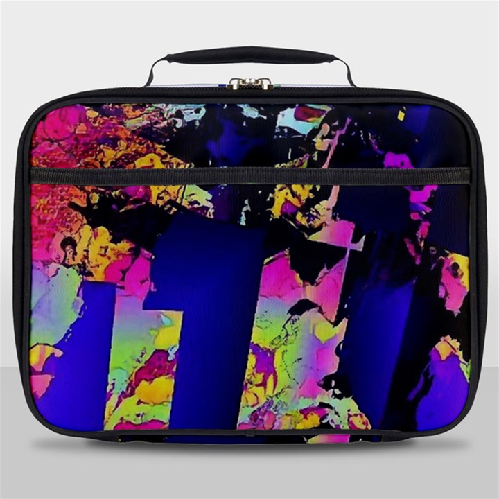 Neon Aggression Full Print Lunch Bag