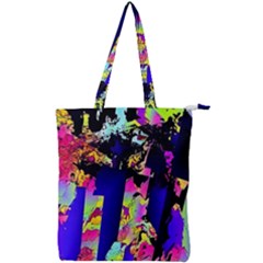 Neon Aggression Double Zip Up Tote Bag by MRNStudios