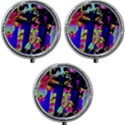 Neon Aggression Mini Round Pill Box (Pack of 3) View1