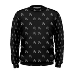 Bicycle Signal Street Motif Print Pattern Men s Sweatshirt by dflcprintsclothing