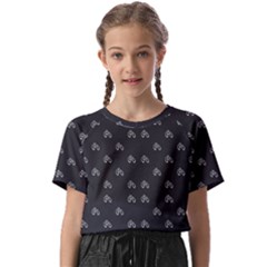 Bicycle Signal Street Motif Print Pattern Kids  Basic Tee by dflcprintsclothing