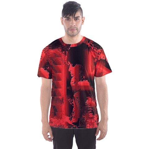 Red Light Men s Sport Mesh Tee by MRNStudios