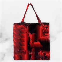 Red Light Grocery Tote Bag by MRNStudios