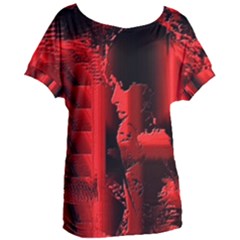 Red Light Women s Oversized Tee by MRNStudios