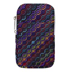 Dark Multicolored Mosaic Pattern Waist Pouch (small)