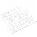 Tropical Autumn Leaves Wooden Puzzle Square View1